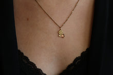 Load image into Gallery viewer, Rose in a golden web
