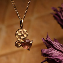 Load image into Gallery viewer, Rose in a golden web
